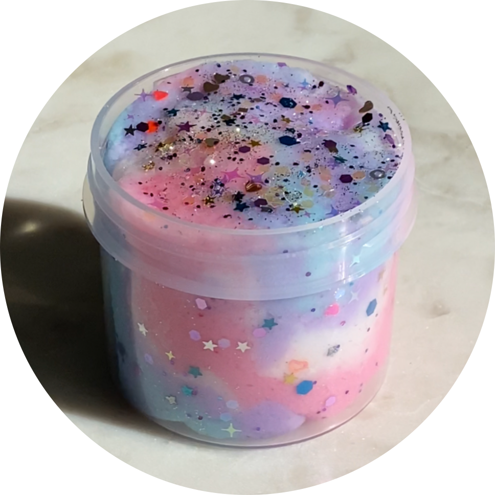 Starburst Cloud Slime – Slime Marshmallows